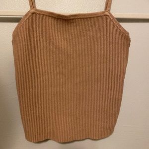 Abercrombie & Fitch tan/brown cami